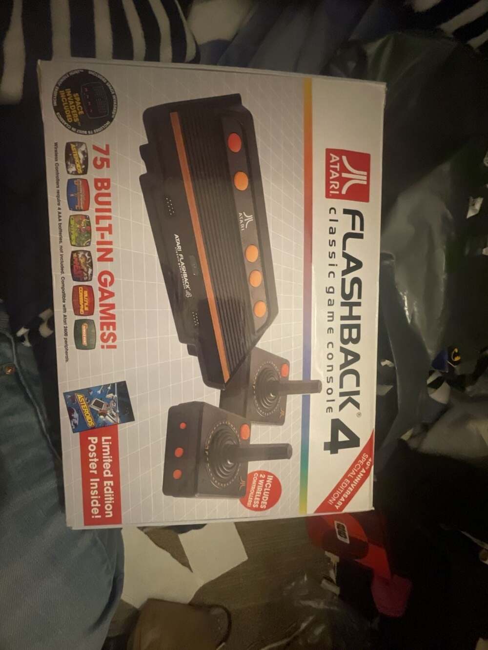 Atari Flashback 4 Classic Game Console 40th Anniversary Special Edition